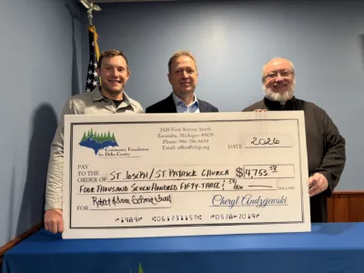Fund presented to St. Joseph-St. Patricks’ Church